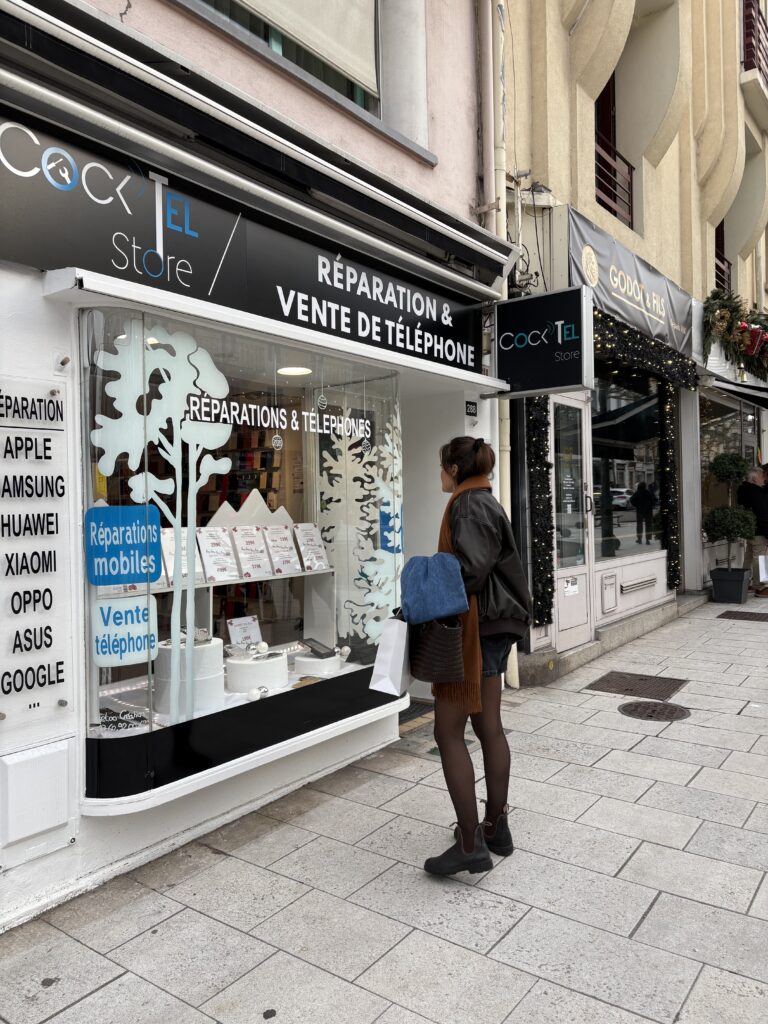 personnalisation vitrine