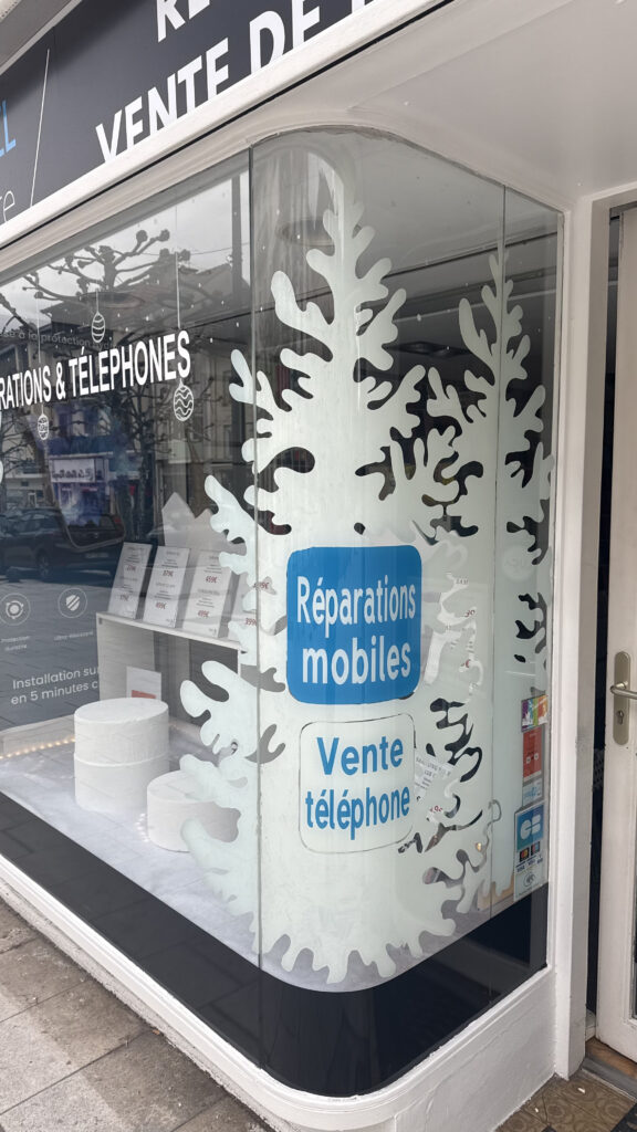 personnalisation vitrine cocktel